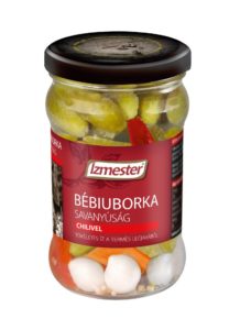 Ízmester-bébiuborka-savanyúság-chilivel