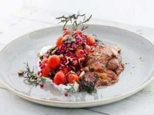 Rozmaringos sertéssült vörös árpagyönggyel recept