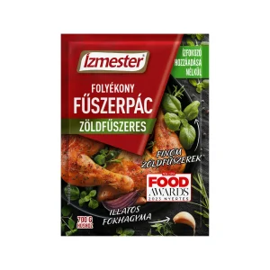 Zöldfűszeres folyékony fűszerpác