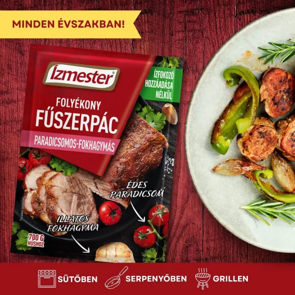 Paradicsomos-fokhagymás folyékony fűszerpác - Image 2