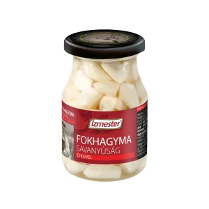 Fokhagyma savanyúság chilivel üveges kiszerelésben