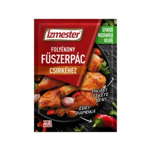 Csirkéhez felhasználható folyékony fűszerpác tasakban