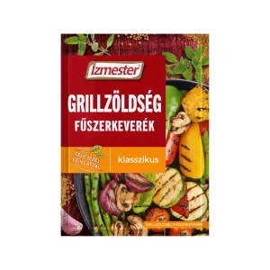 Egy tasak Ízmester grillzöldség fűszerkeverék