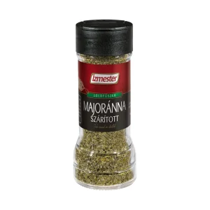 Szárított majoránna szórófejes üvegben