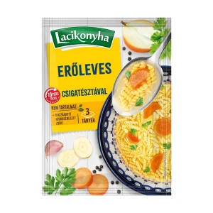 Erőleves csigatésztával házias stílusú levespor tasak