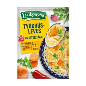 Tyúkhúsleves csigatésztával házias stílusú levespor tasak