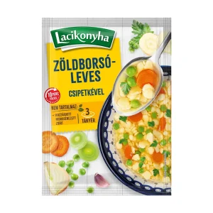 Zöldborsóleves csipetkével házias stílusú levespor tasak