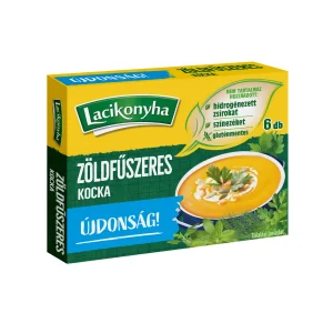 zöldfűszeres kocka
