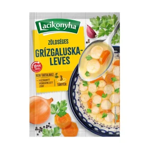 Zöldséges grízgaluskaleves házias stílusú levespor tasak