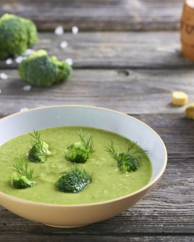 Brokkoli krémleves