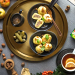 Húsos gombóc tepertővel