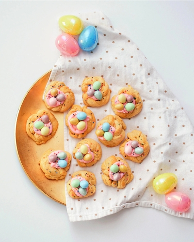 Húsvéti minikalács csokitojásokkal