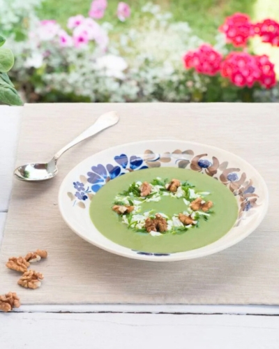 Juhsajtos spenótkrémleves