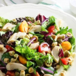 Mediterrán csirkesaláta