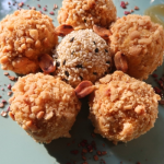 Sütőtökös és kekszes mézeskalács golyók