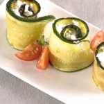 Sajtkrémmel töltött grillezett cukkini