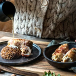 Szárított paradicsommal töltött pulykarolád