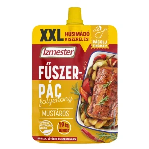 Ízmester mustáros folyékony fűszerpác XXL kiszerelésben