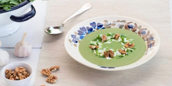 Juhsajtos spenótkrémleves