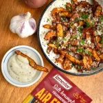 Házi buronyahéj chips air fryerben készítve recept