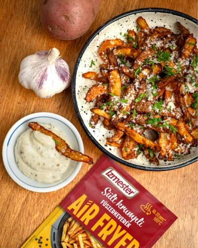 Házi buronyahéj chips air fryerben készítve recept